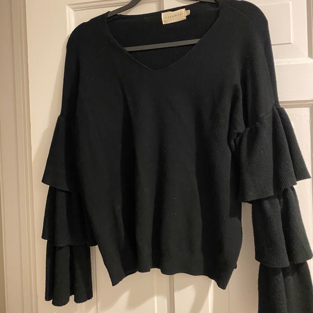Black womens sweater
